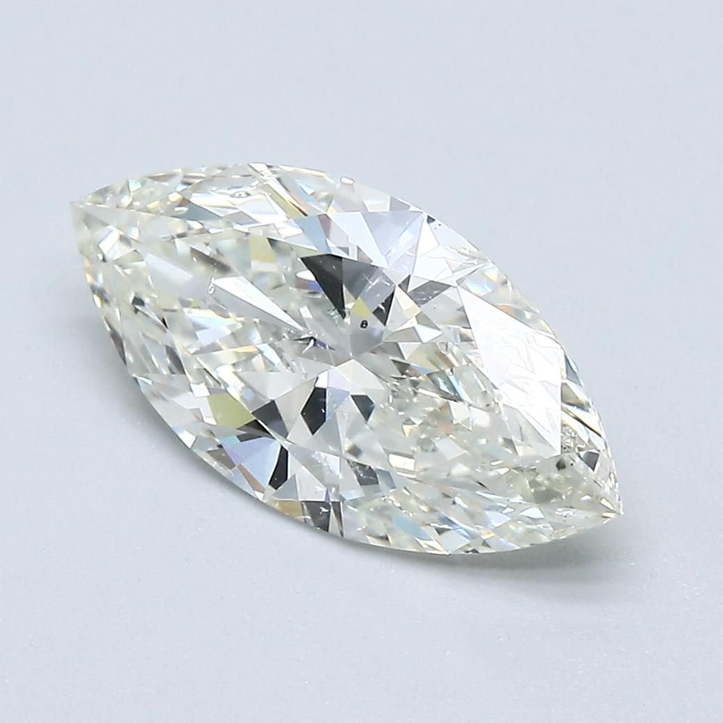 2.05ct K SI2 Rare Carat Ideal Cut Marquise Diamond