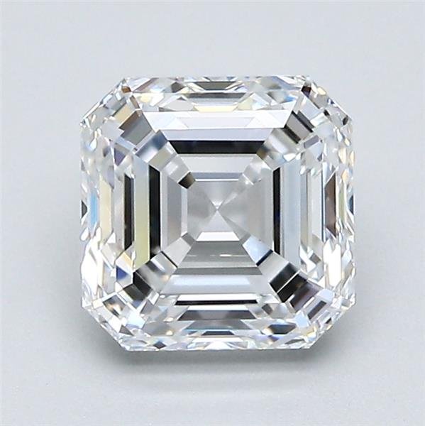 1.76ct D VVS2 Rare Carat Ideal Cut Asscher Diamond