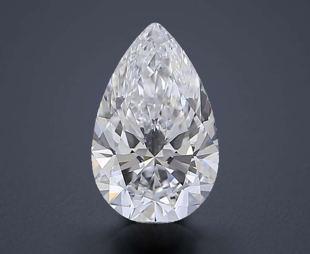 0.73 Carat Pear Lab Diamond