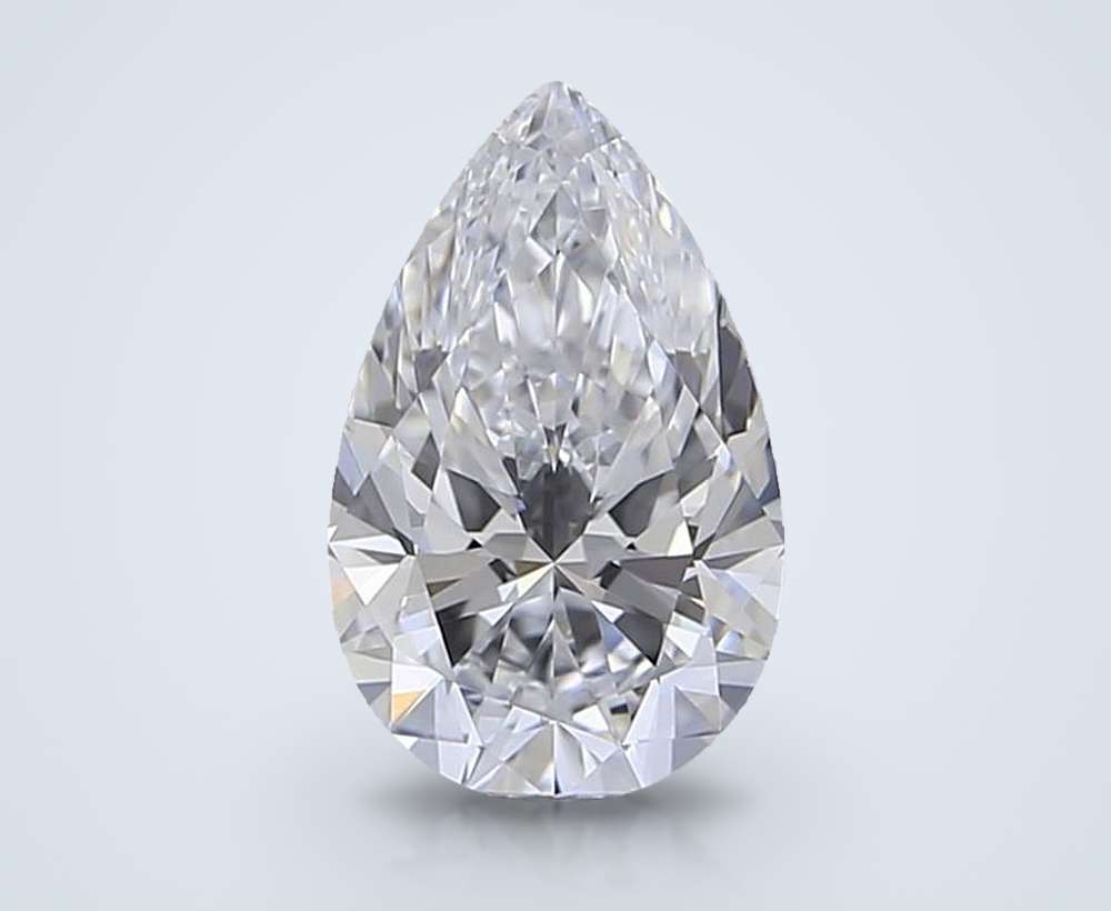 0.73 Carat Pear Lab Diamond