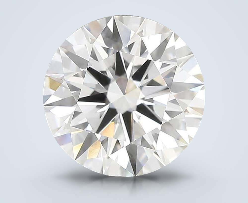 4.48 Carat Round Lab Diamond
