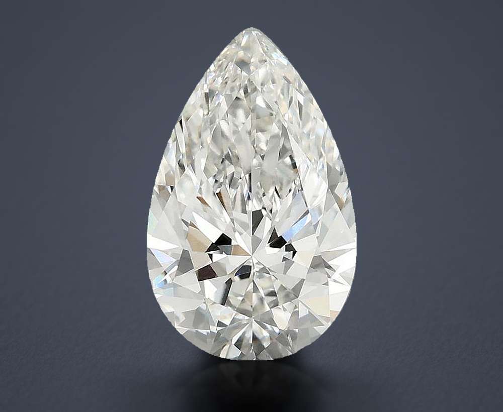 2.89 Carat Pear Lab Diamond