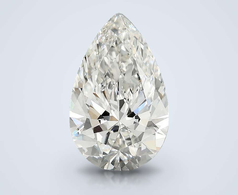 2.89 Carat Pear Lab Diamond