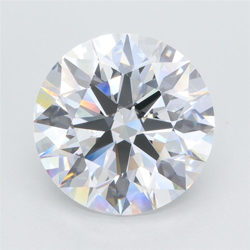 4.06ct E VS2 Rare Carat Ideal Cut Round Lab Grown Diamond