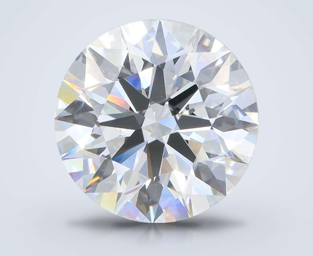 4.06 Carat Round Lab Diamond