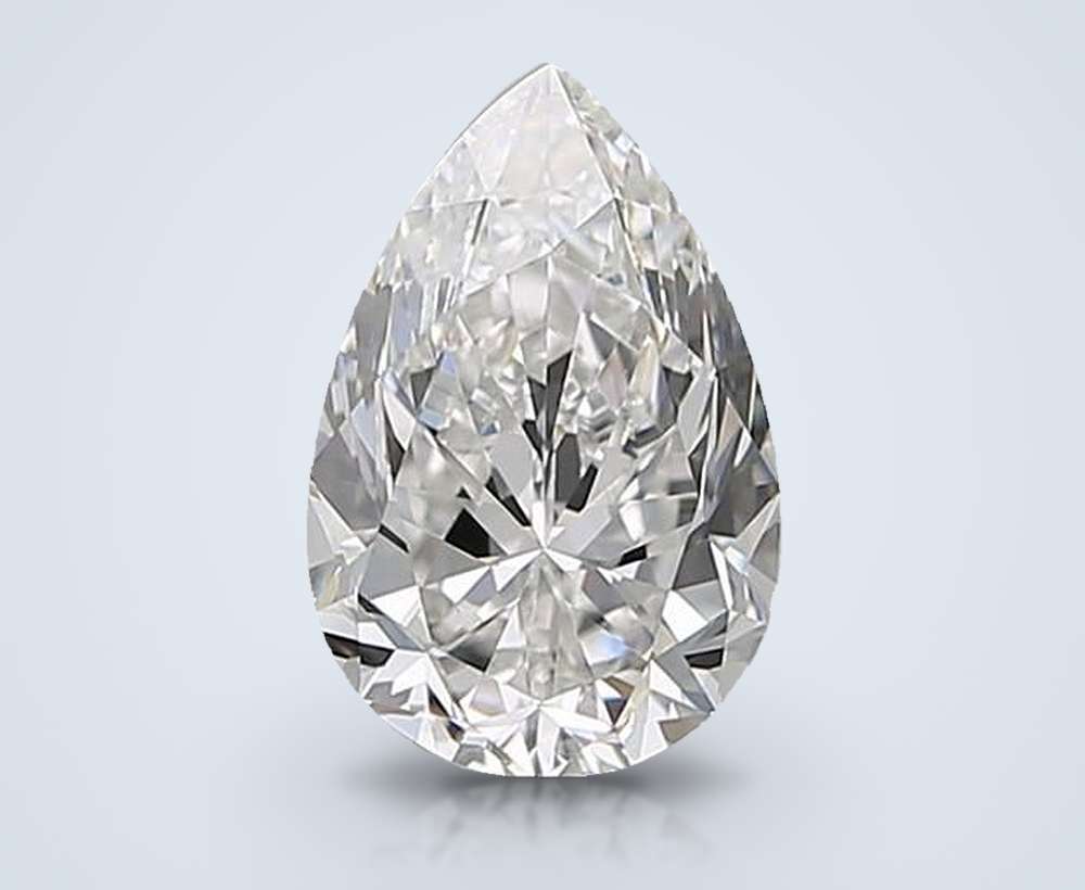 2.01 Carat Pear Natural Diamond