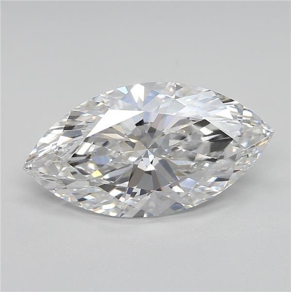 3.18ct F VS1 Rare Carat Ideal Cut Marquise Lab Grown Diamond