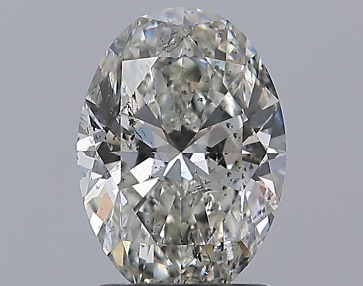 1.52ct H SI2 Rare Carat Ideal Cut Oval Diamond