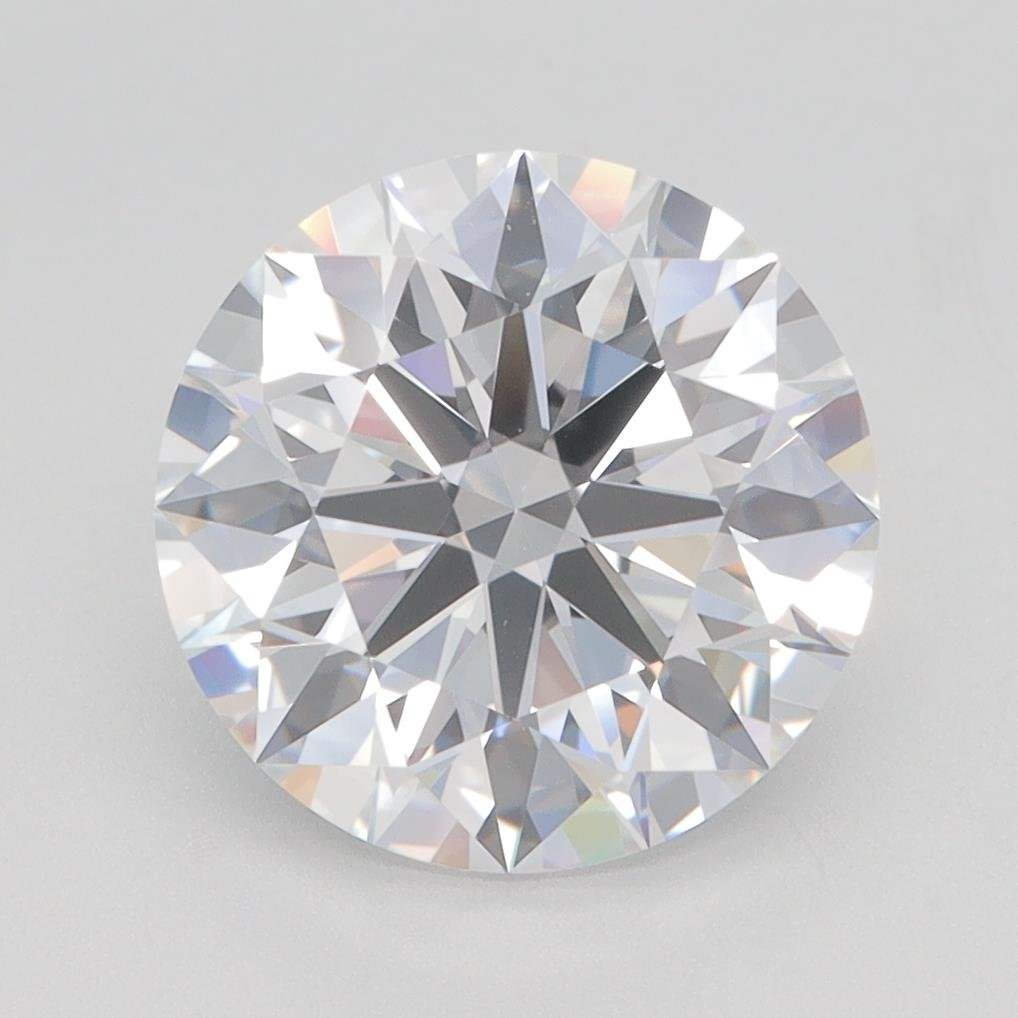 3.30ct D VVS1 Rare Carat Ideal Cut Round Lab Grown Diamond