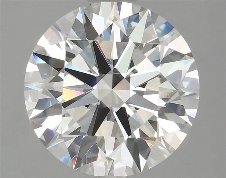 3.67ct G VVS2 Rare Carat Ideal Cut Round Lab Grown Diamond