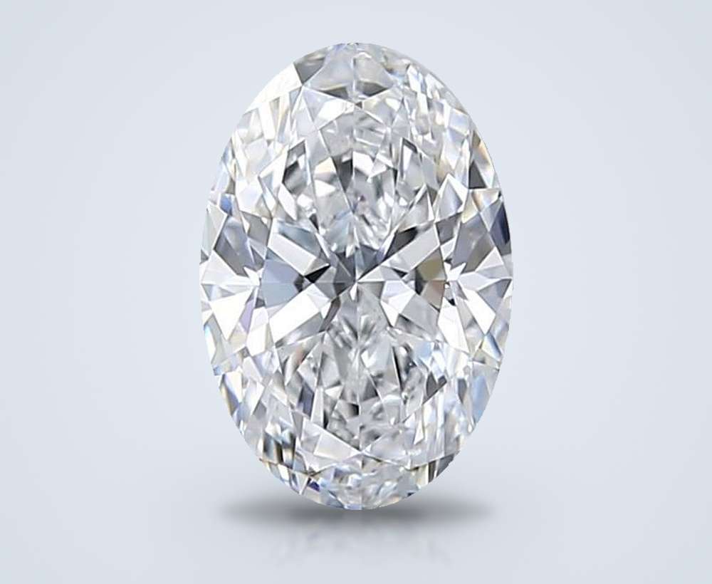3.81 Carat Oval Lab Diamond