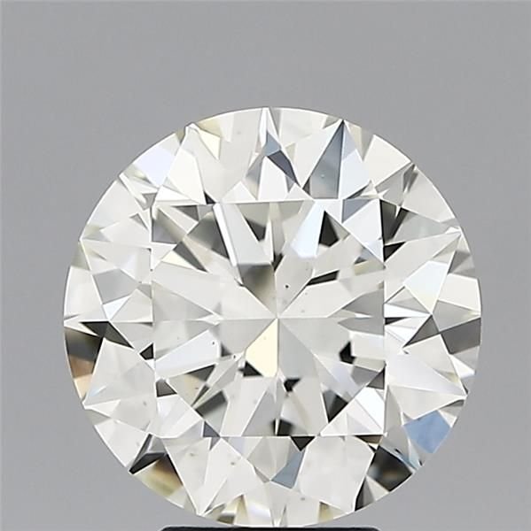 4.53ct K VS2 Rare Carat Ideal Cut Round Diamond