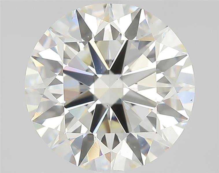 2.30ct K VS2 Rare Carat Ideal Cut Round Diamond