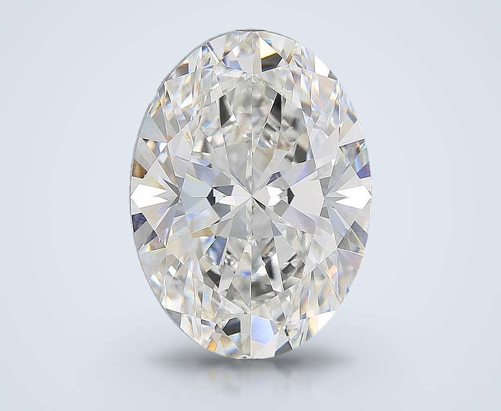 9.54 Carat Oval Lab Diamond