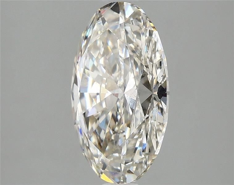 2.68ct I VS2 Rare Carat Ideal Cut Oval Lab Grown Diamond