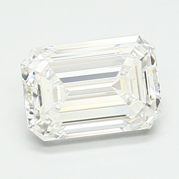 1.74ct D VS2 Excellent Cut Emerald Lab Grown Diamond