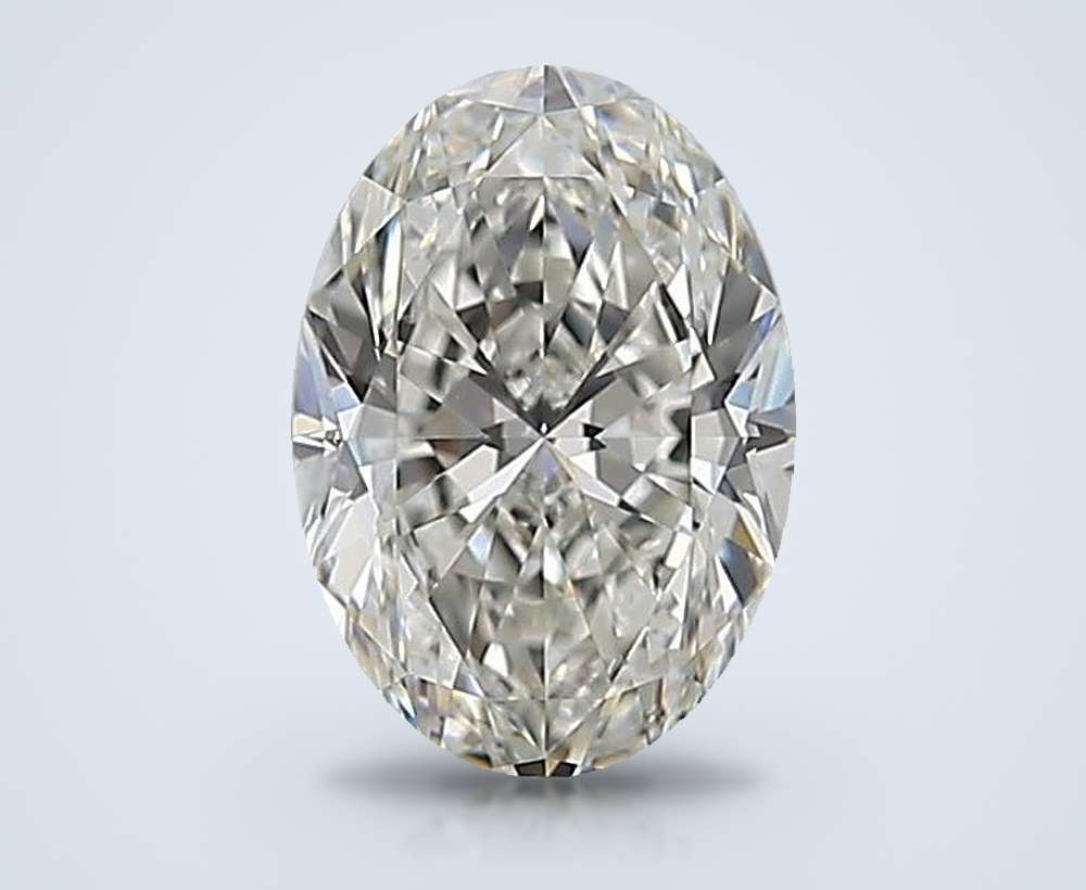 0.96 Carat Oval Natural Diamond