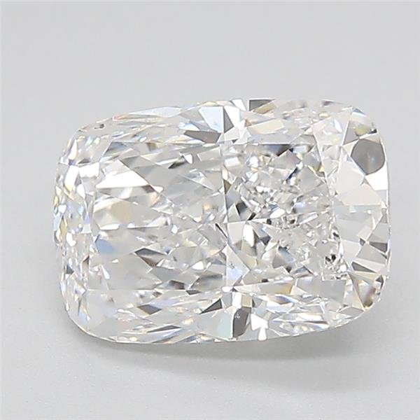 2.01ct E VS2 Rare Carat Ideal Cut Cushion Lab Grown Diamond