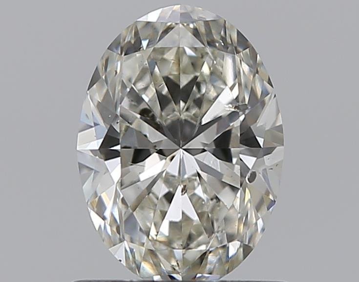 0.75ct J SI2 Rare Carat Ideal Cut Oval Diamond