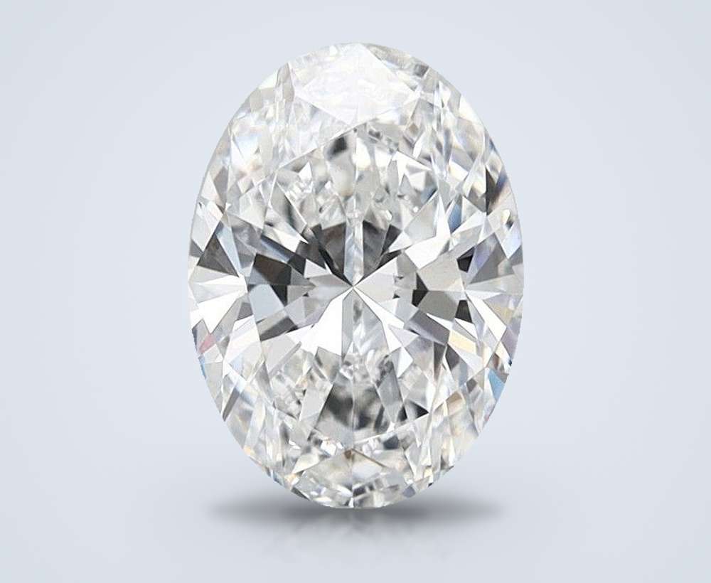 1.54 Carat Oval Lab Diamond