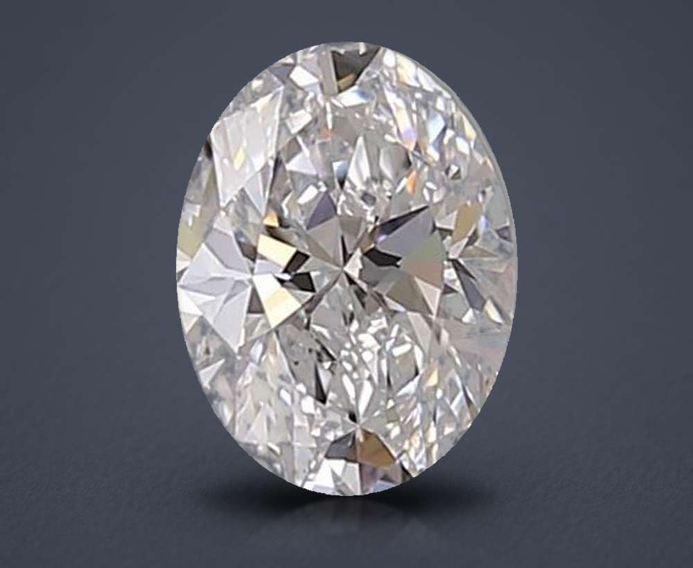 0.52 Carat Oval Lab Diamond