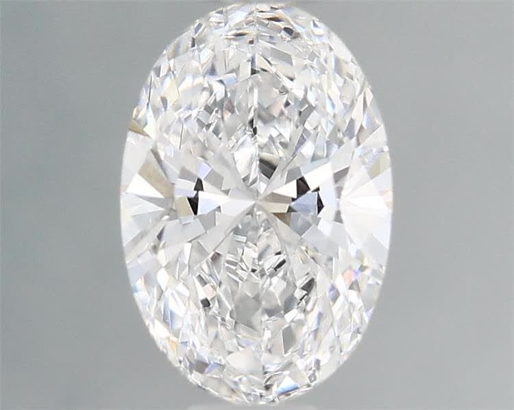 0.56ct D VS1 Rare Carat Ideal Cut Oval Lab Grown Diamond