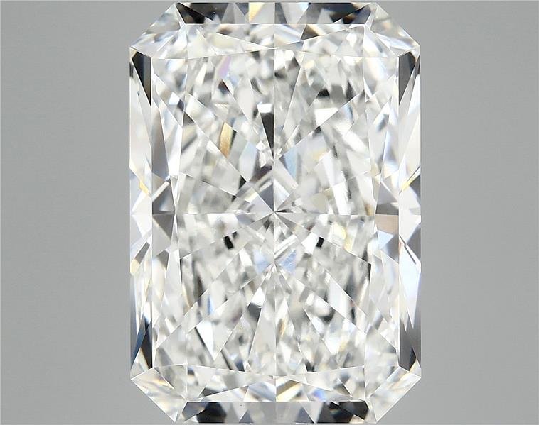 10.87ct F VVS2 Rare Carat Ideal Cut Radiant Lab Grown Diamond
