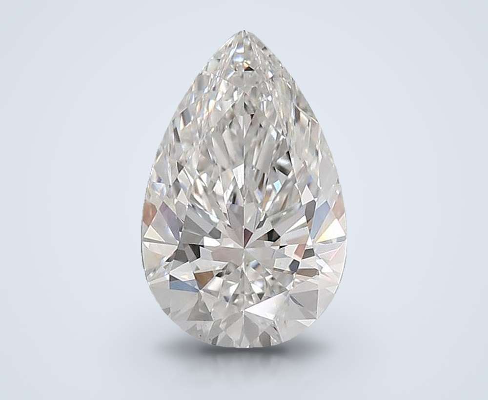 3.07 Carat Pear Lab Diamond