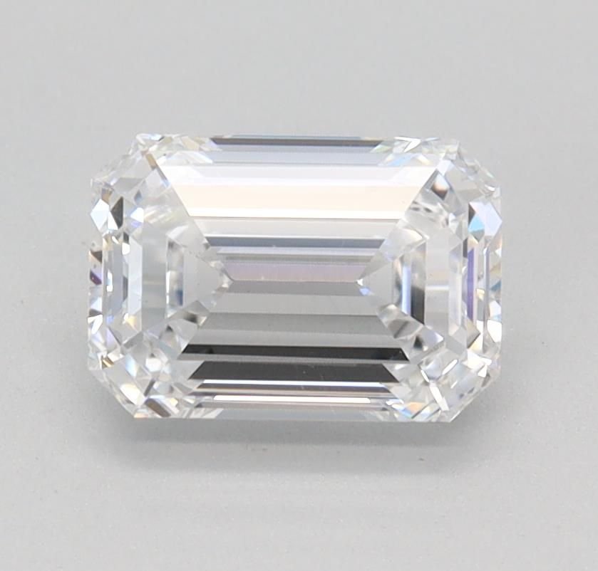 1.00ct D VS1 Rare Carat Ideal Cut Emerald Lab Grown Diamond