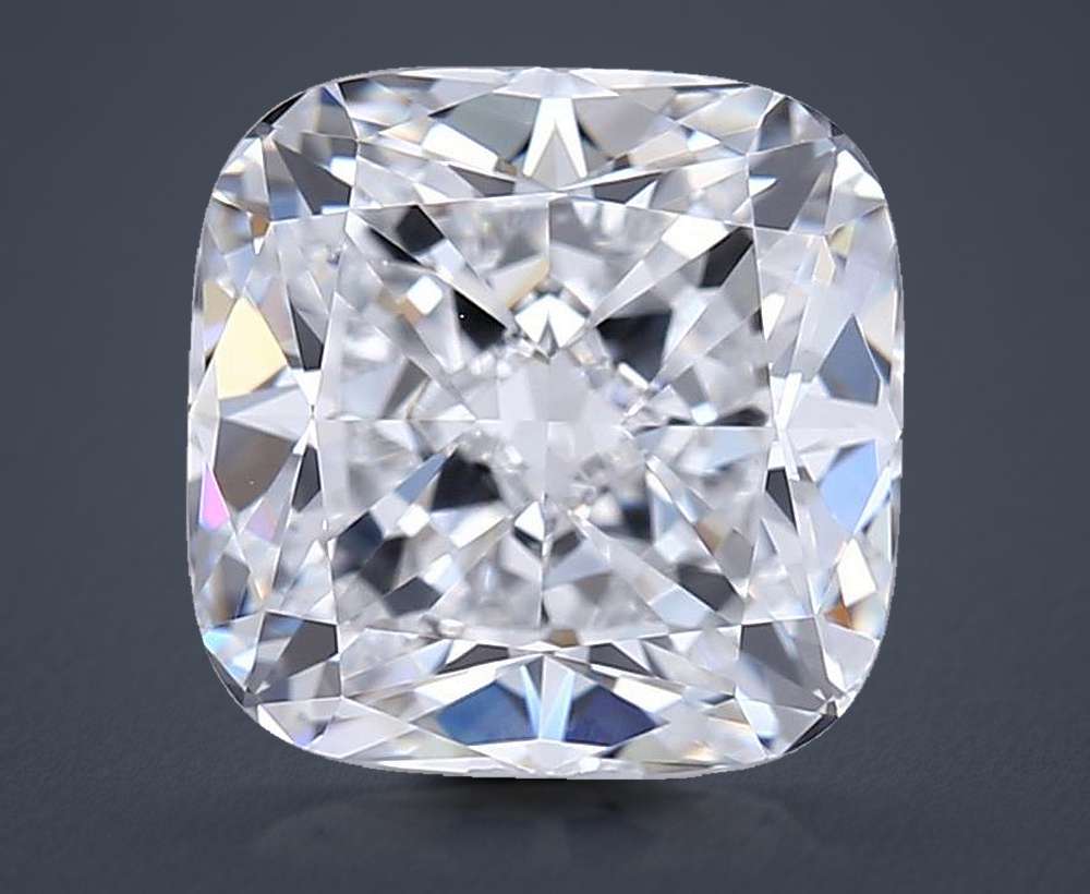 2.60 Carat Cushion Lab Diamond