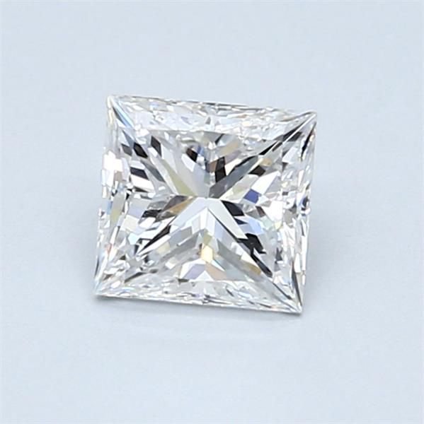 0.80ct D VS1 Very Good Cut Princess Diamond