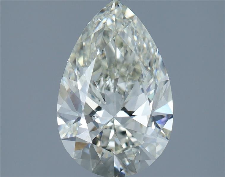 1.69ct J VS1 Rare Carat Ideal Cut Pear Lab Grown Diamond