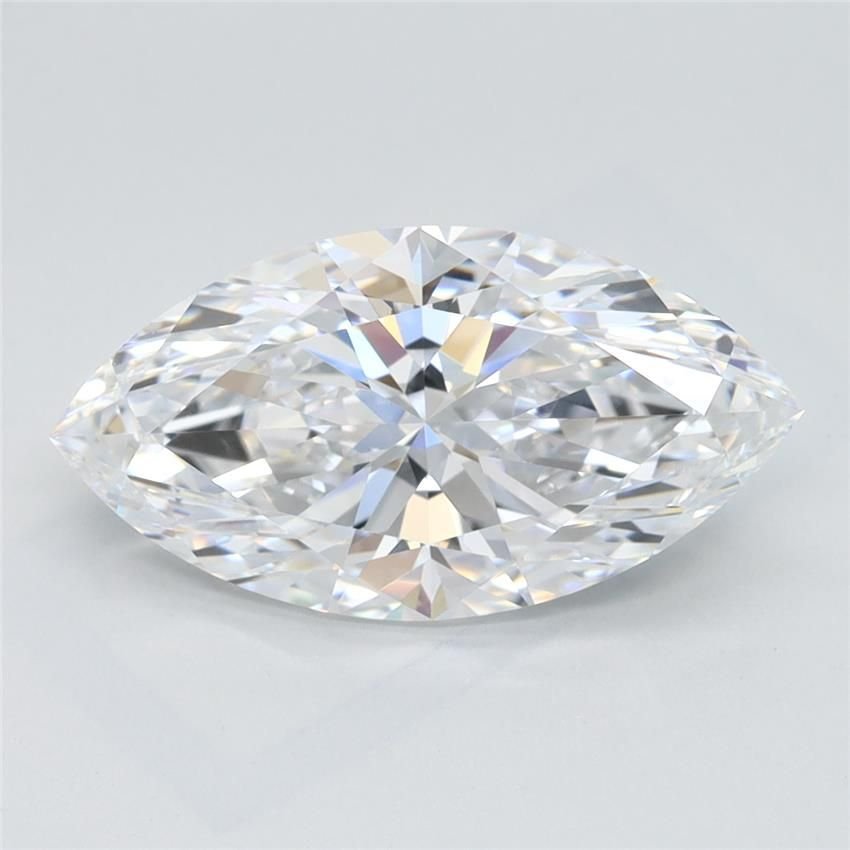 2.34ct D VVS1 Very Good Cut Marquise Lab Grown Diamond