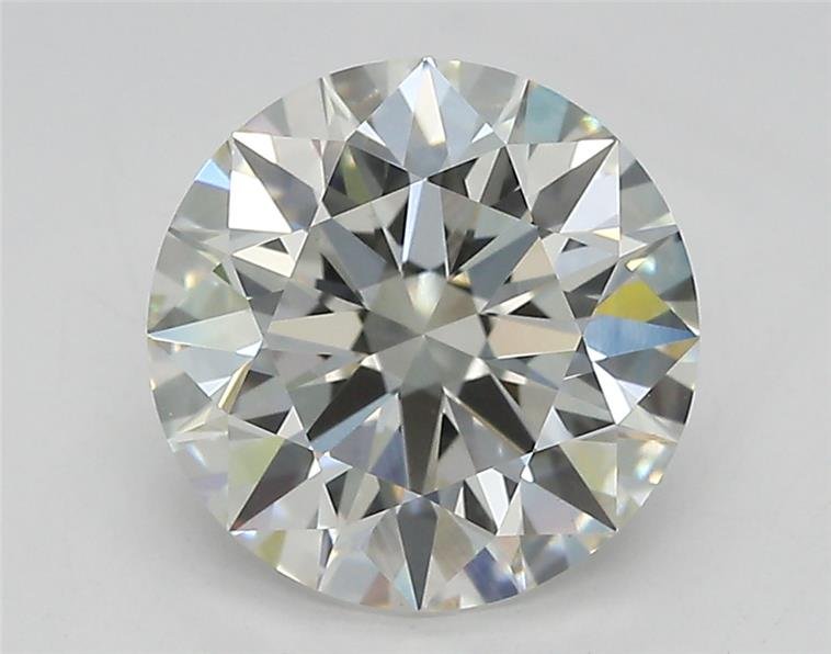 2.52ct G VVS2 Rare Carat Ideal Cut Round Lab Grown Diamond