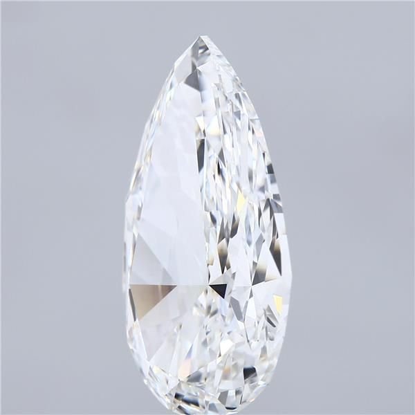 14.10ct F VVS2 Very Good Cut Pear Lab Grown Diamond