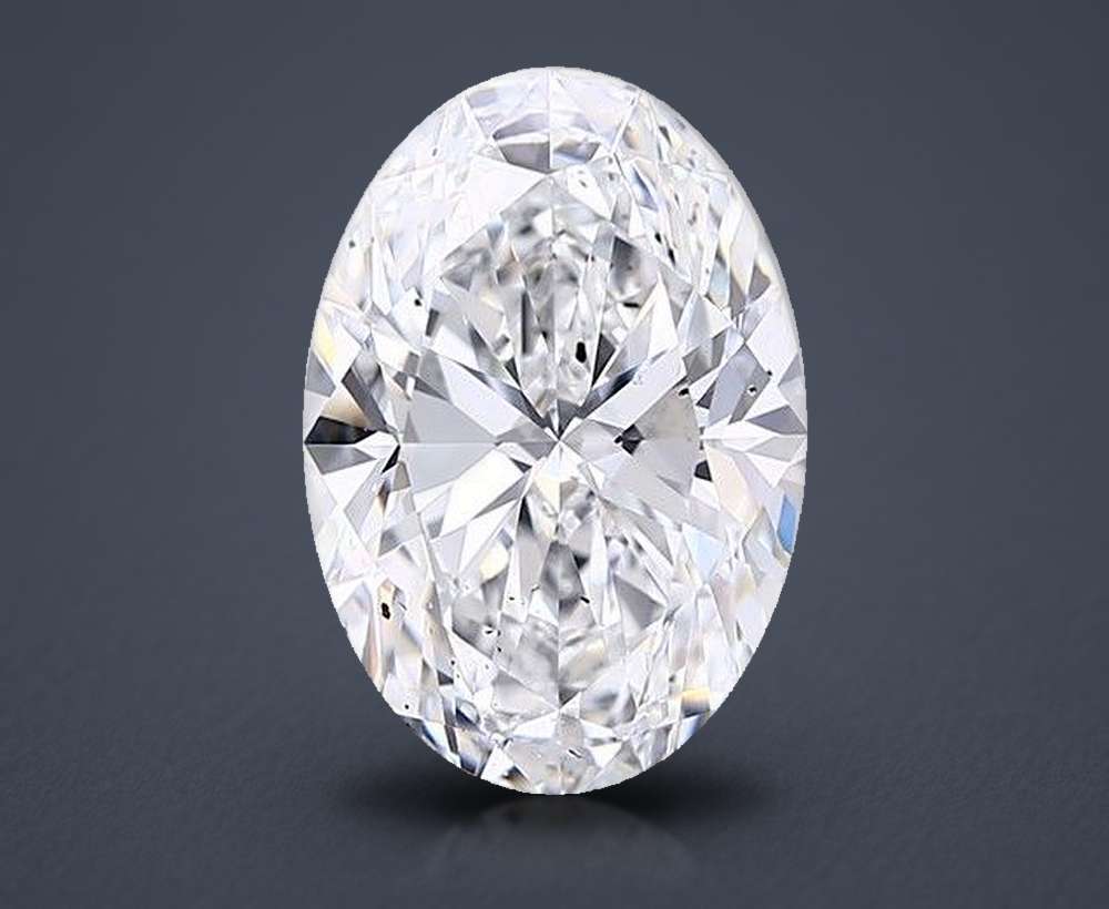 4.01 Carat Oval Natural Diamond