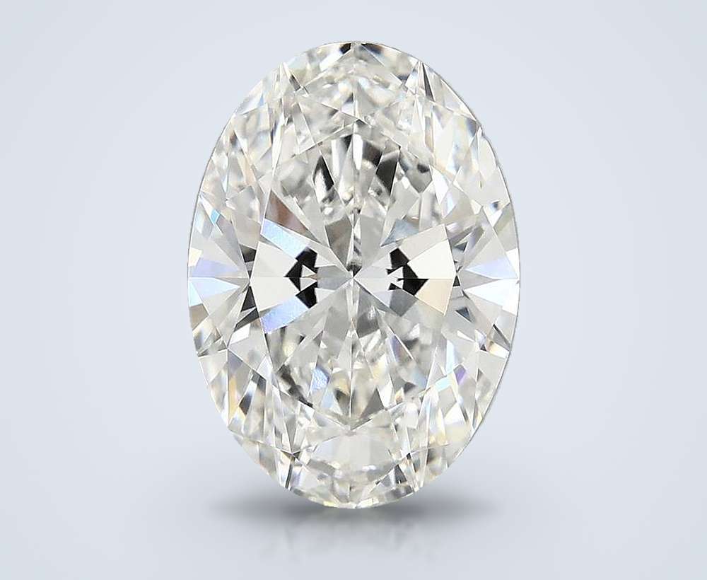 4.10 Carat Oval Lab Diamond