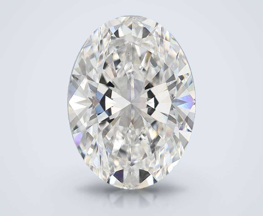 3.50 Carat Oval Lab Diamond