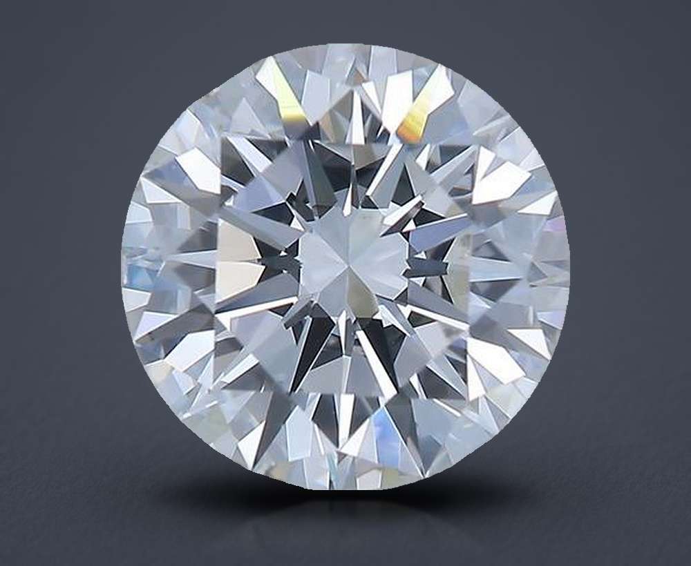 3.02 Carat Round Natural Diamond