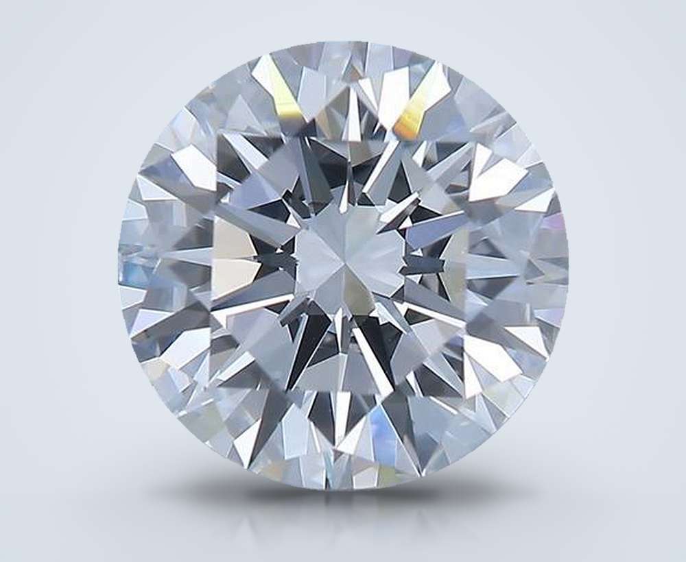 3.02 Carat Round Natural Diamond