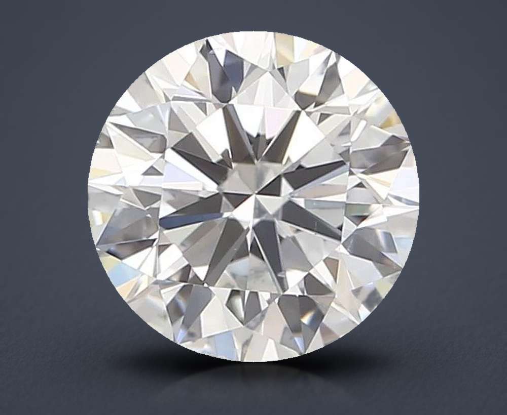 0.70 Carat Round Natural Diamond