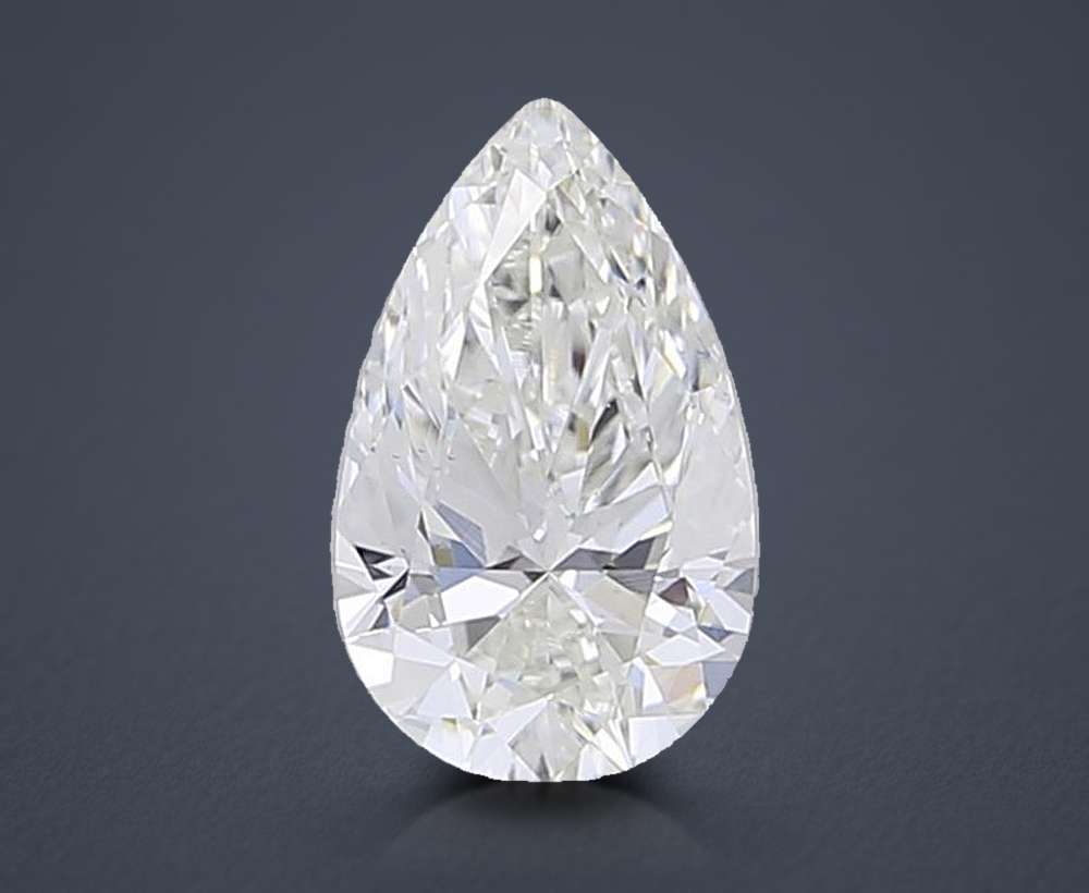 0.54 Carat Pear Lab Diamond