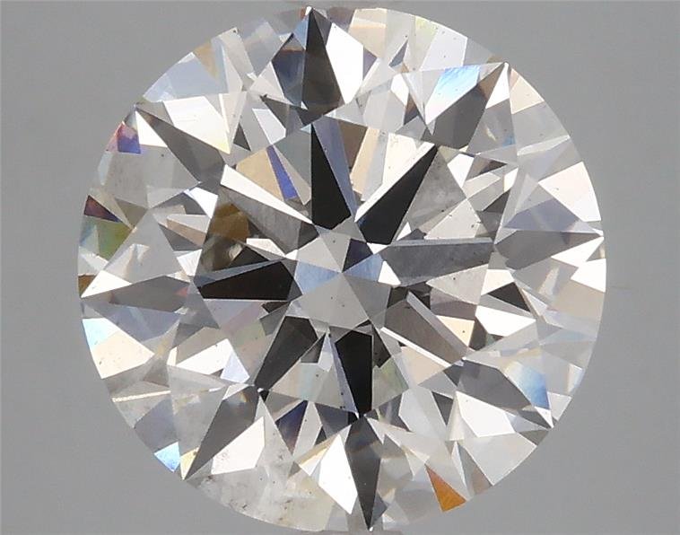 4.17ct J SI1 Rare Carat Ideal Cut Round Lab Grown Diamond