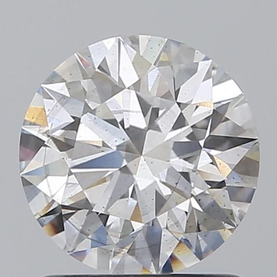 1.09ct F SI1 Rare Carat Ideal Cut Round Lab Grown Diamond