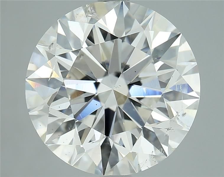 5.51ct G SI2 Excellent Cut Round Diamond