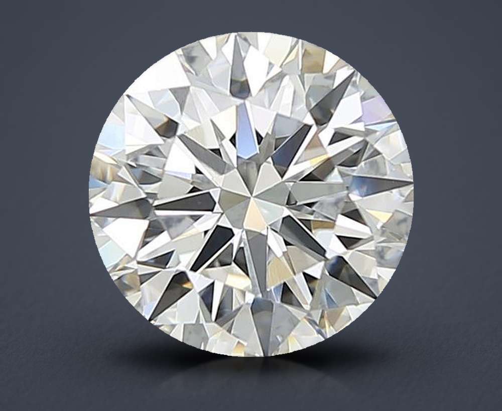 3.09 Carat Round Lab Diamond