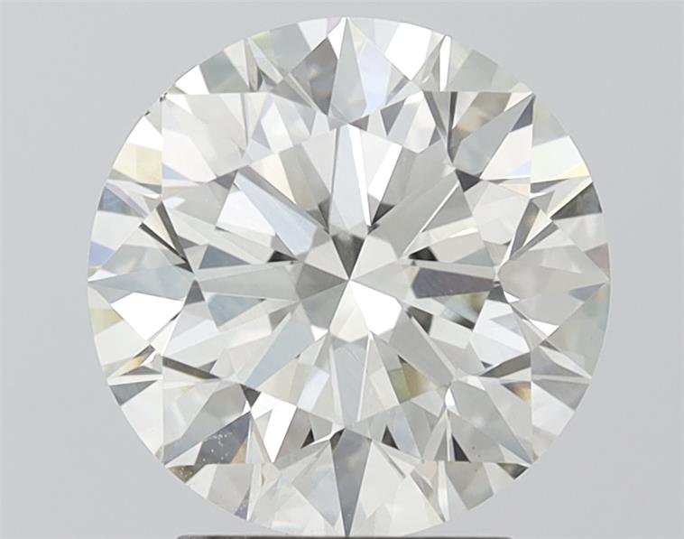 3.01ct J VS1 Rare Carat Ideal Cut Round Lab Grown Diamond