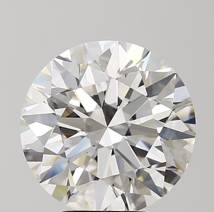 5.01ct G VVS1 Rare Carat Ideal Cut Round Diamond