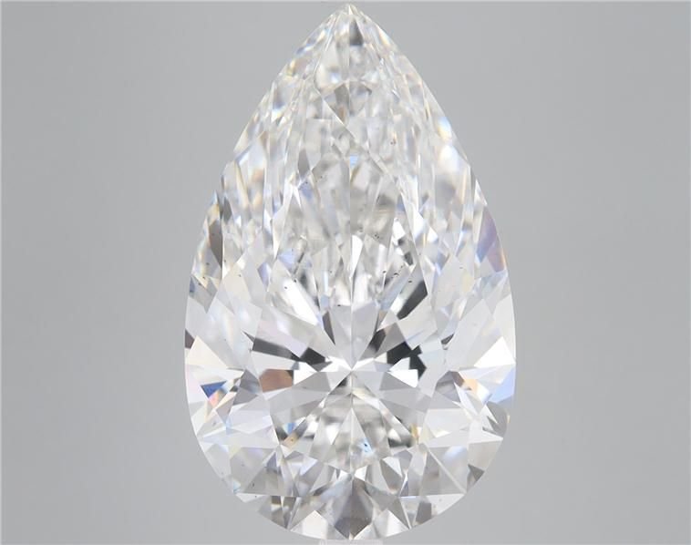 9.36ct F VS2 Rare Carat Ideal Cut Pear Lab Grown Diamond