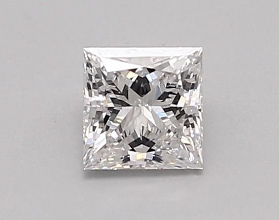 0.68ct D VS1 Rare Carat Ideal Cut Princess Lab Grown Diamond